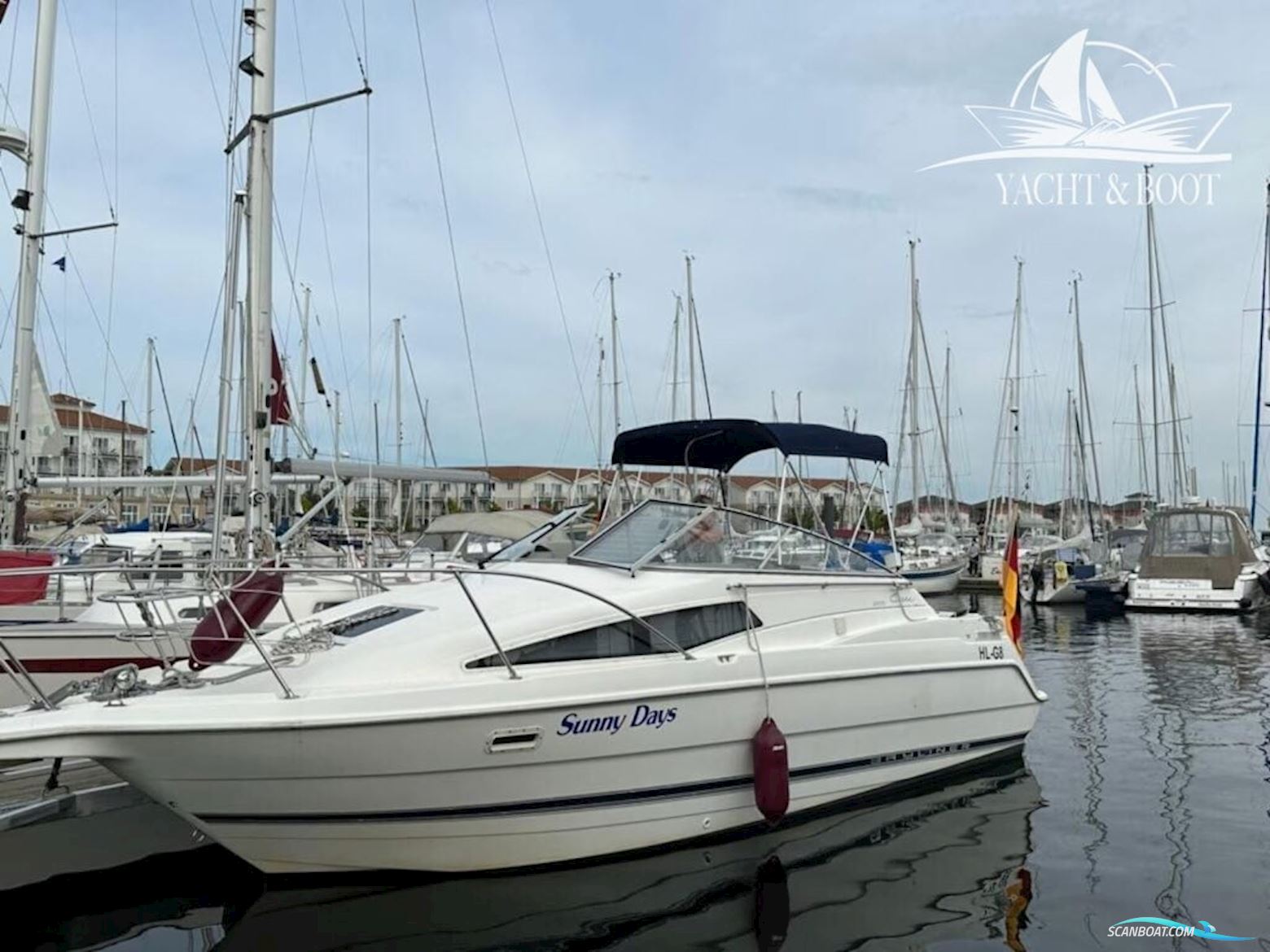 Bayliner 2655 Motorboat 1996, with Mercruiser engine, Germany