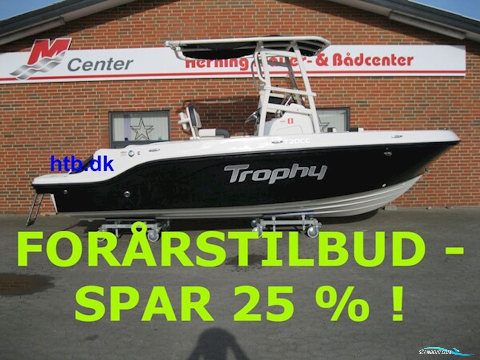 Bayliner Trophy CC20 M/Mercury F200 hk V6 4-takt - FORÅRSTILBUD ! Motorboat 2025, Denmark
