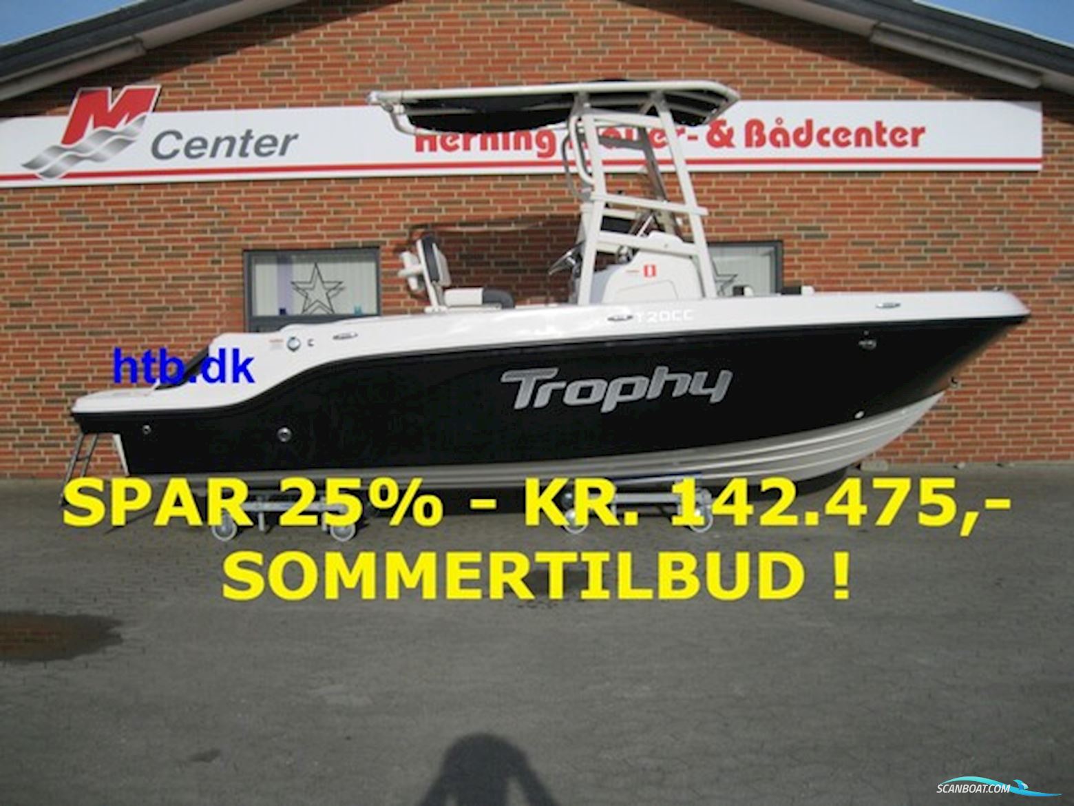 Bayliner Trophy CC20 M/Mercury F200 hk V6 4-Takt - Sommer ! Motorboat 2025, Denmark