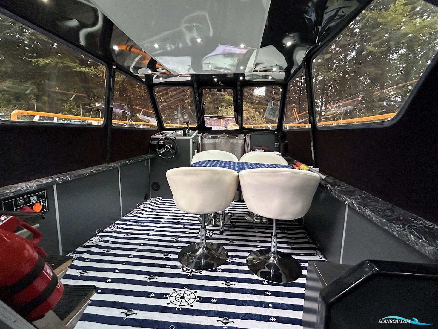 Beachcraft 10.50 AK Cabrio Motorboat 1981, with BDF-OM240D engine, Germany