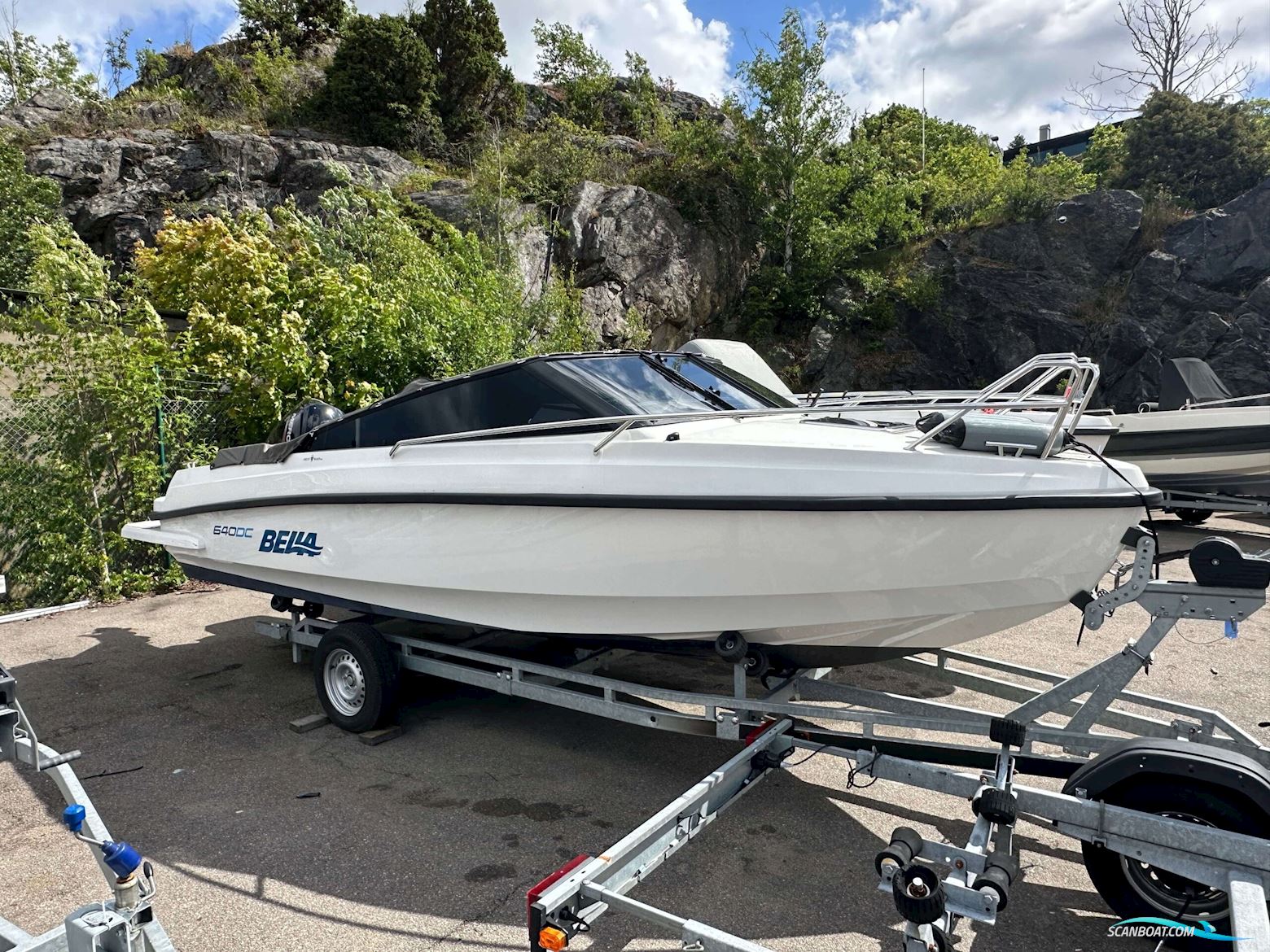 Begagnad Bella 640 DC- 22 Motorboat 2022, with Mercrury F115 engine, Sweden