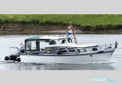 Beja Kruiser Silverbird 8.45 OK Motorboat 1973, with Mitsubishi engine, The Netherlands