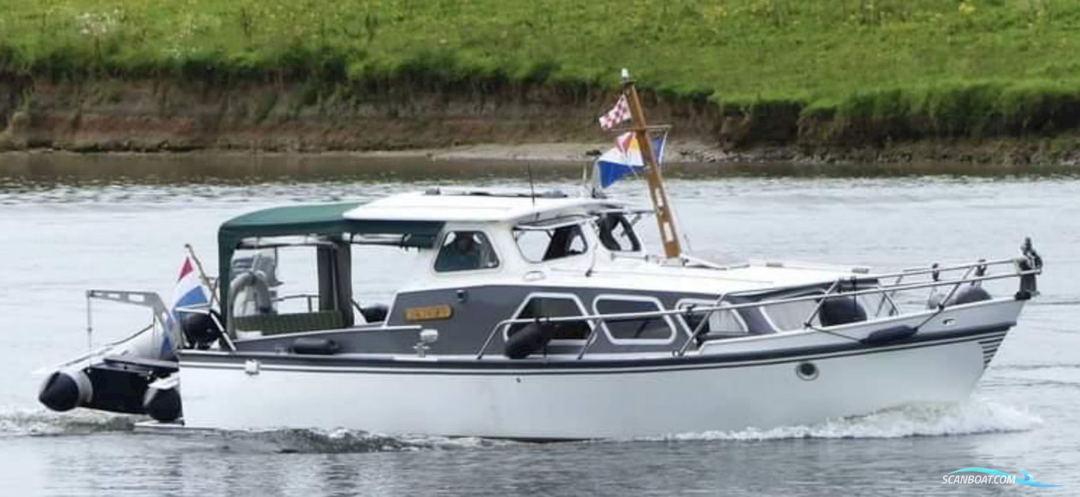 Beja Kruiser Silverbird 8.45 OK Motorboat 1973, with Mitsubishi engine, The Netherlands