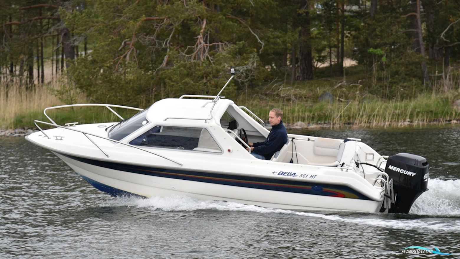 Bella 561 HT Motorboat 2006, with Mercury engine, Sweden