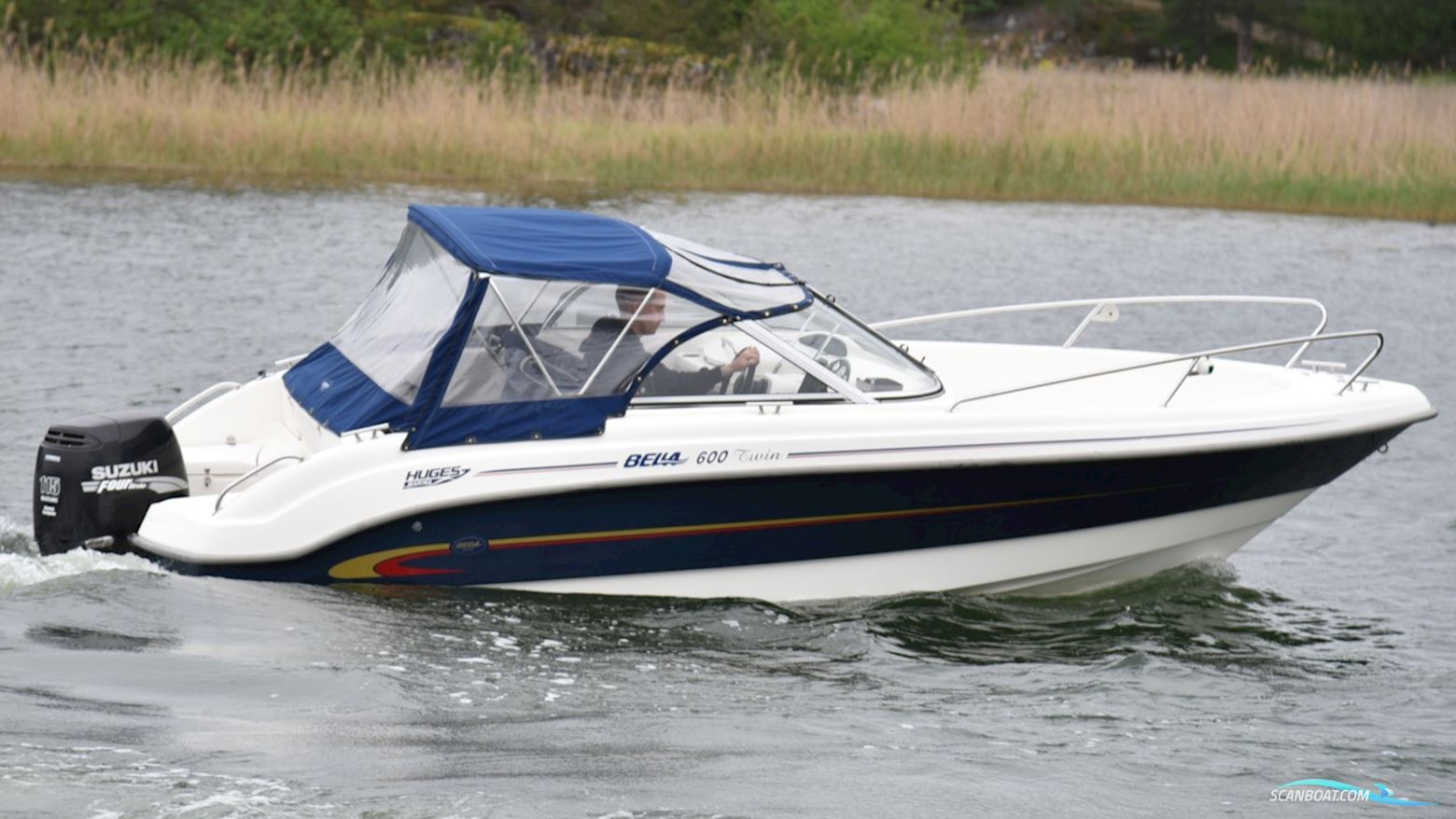 Bella 600 Twin Motorboat 2006, with Suzuki engine, Sweden