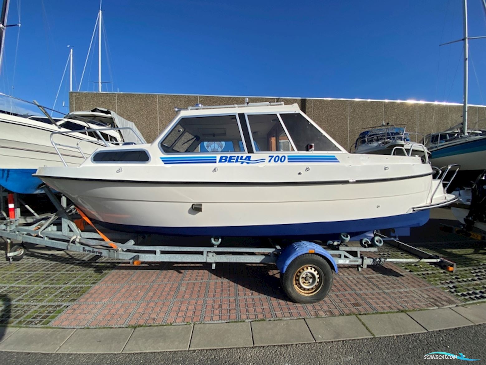 Bella 700 Motorbåd Motorboat 1992, with Yanmar engine, Denmark