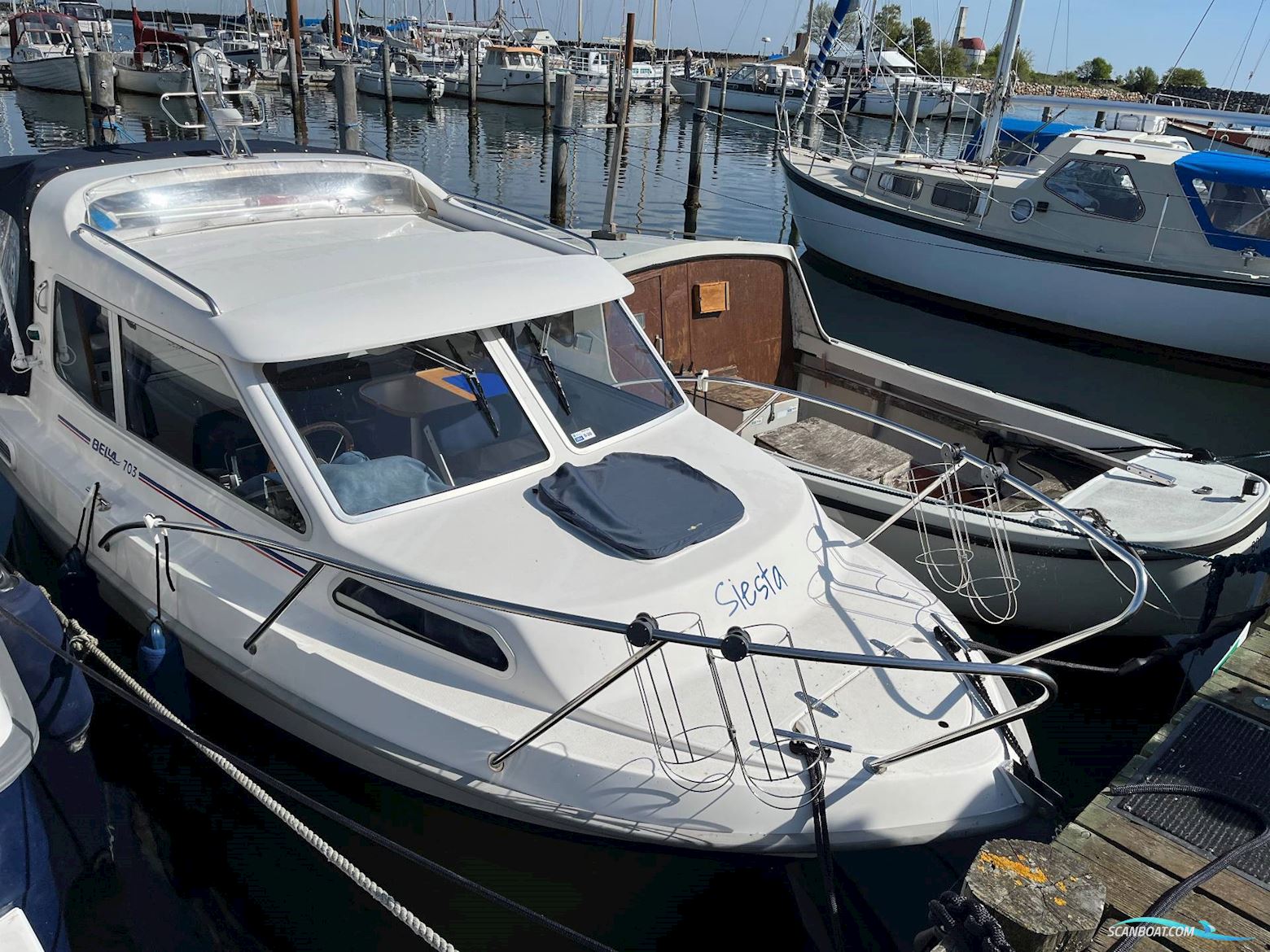 Bella 703 - 40 HK Yanmar Diesel/Udstyr Motorboat 2010, with Yanmar 40 HK Diesel engine, Denmark