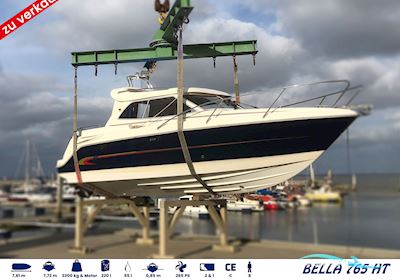 Bella 765 HT Motorboat 2012, with VW Tdi 265-6 engine, Germany