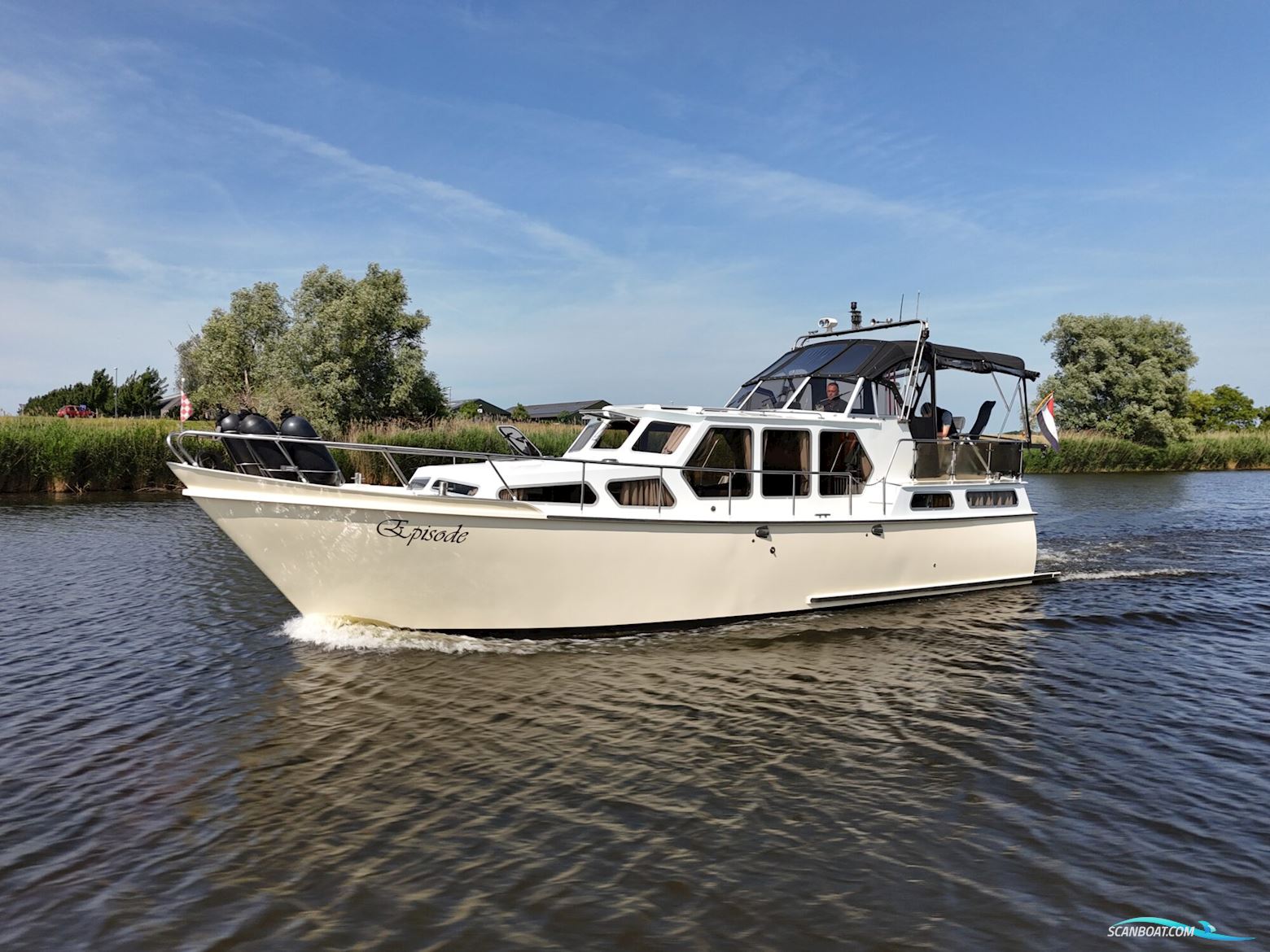 Bendie 11.60 AK Cabrio Motorboat 1992, with Daf engine, The Netherlands
