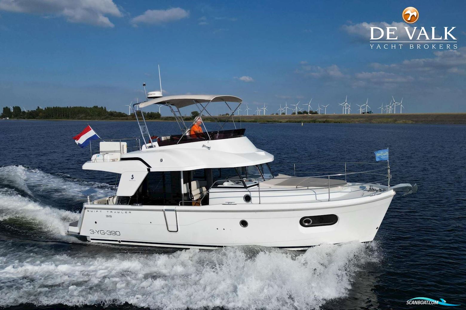 Beneteau Swift Trawler 35 Motorboat 2019, with Cummins  engine, The Netherlands