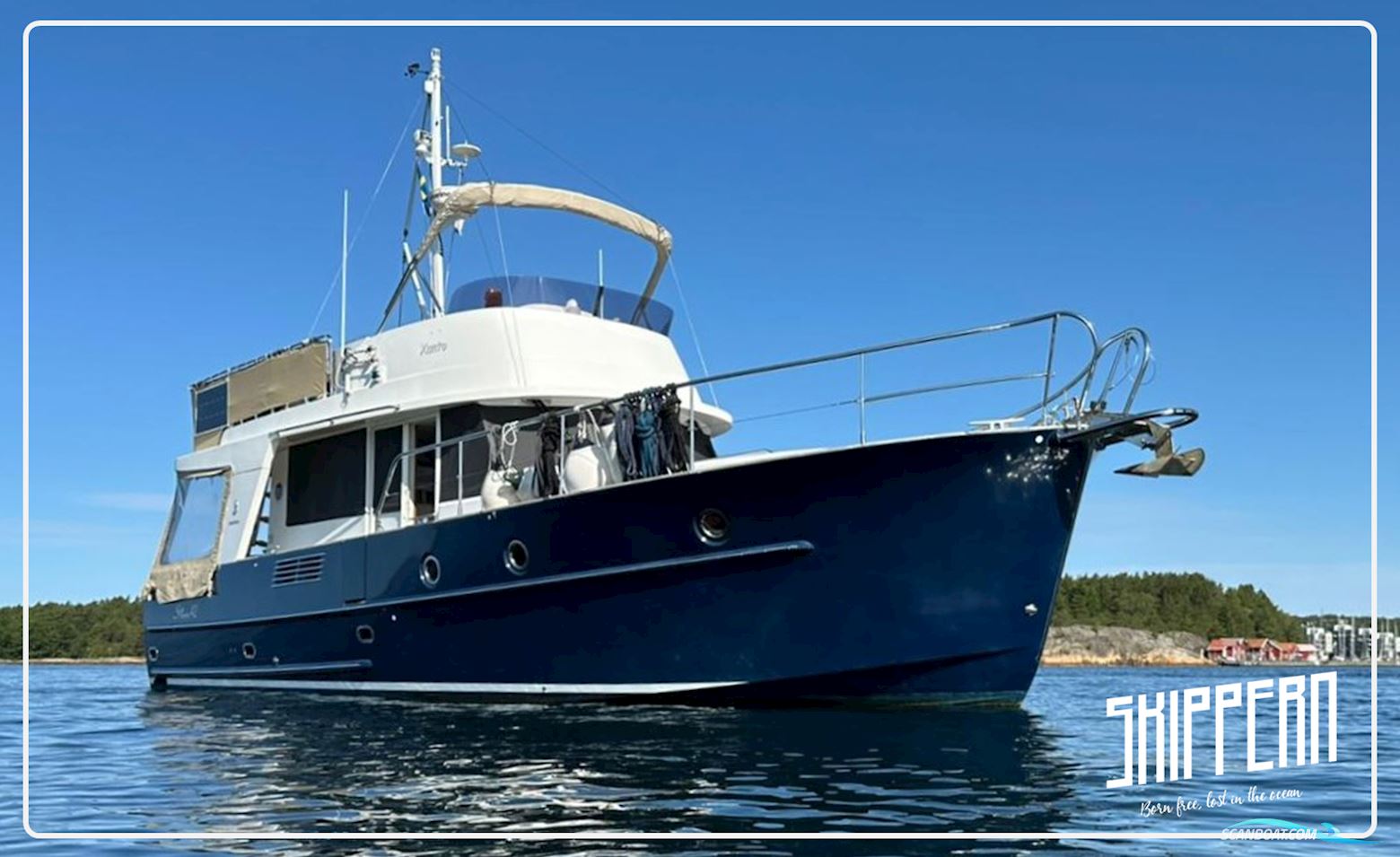 Beneteau Swift Trawler 42 Motorboat 2007, with Volvo Penta engine, Sweden