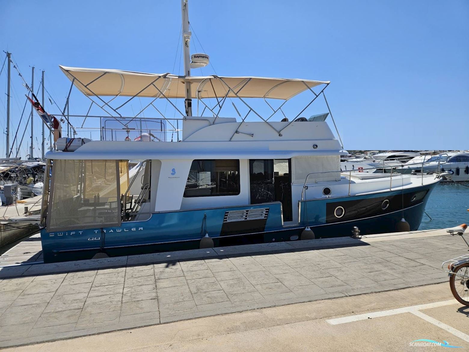 Bénéteau Swift Trawler 44 Motorboat 2015, with Volvo Penta D4 engine, Croatia