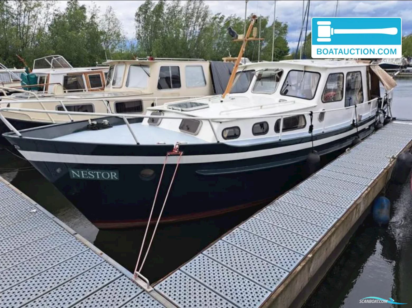 Bergermermeerkruiser 970 Motorboat 1979, with Mitsubishi engine, The Netherlands