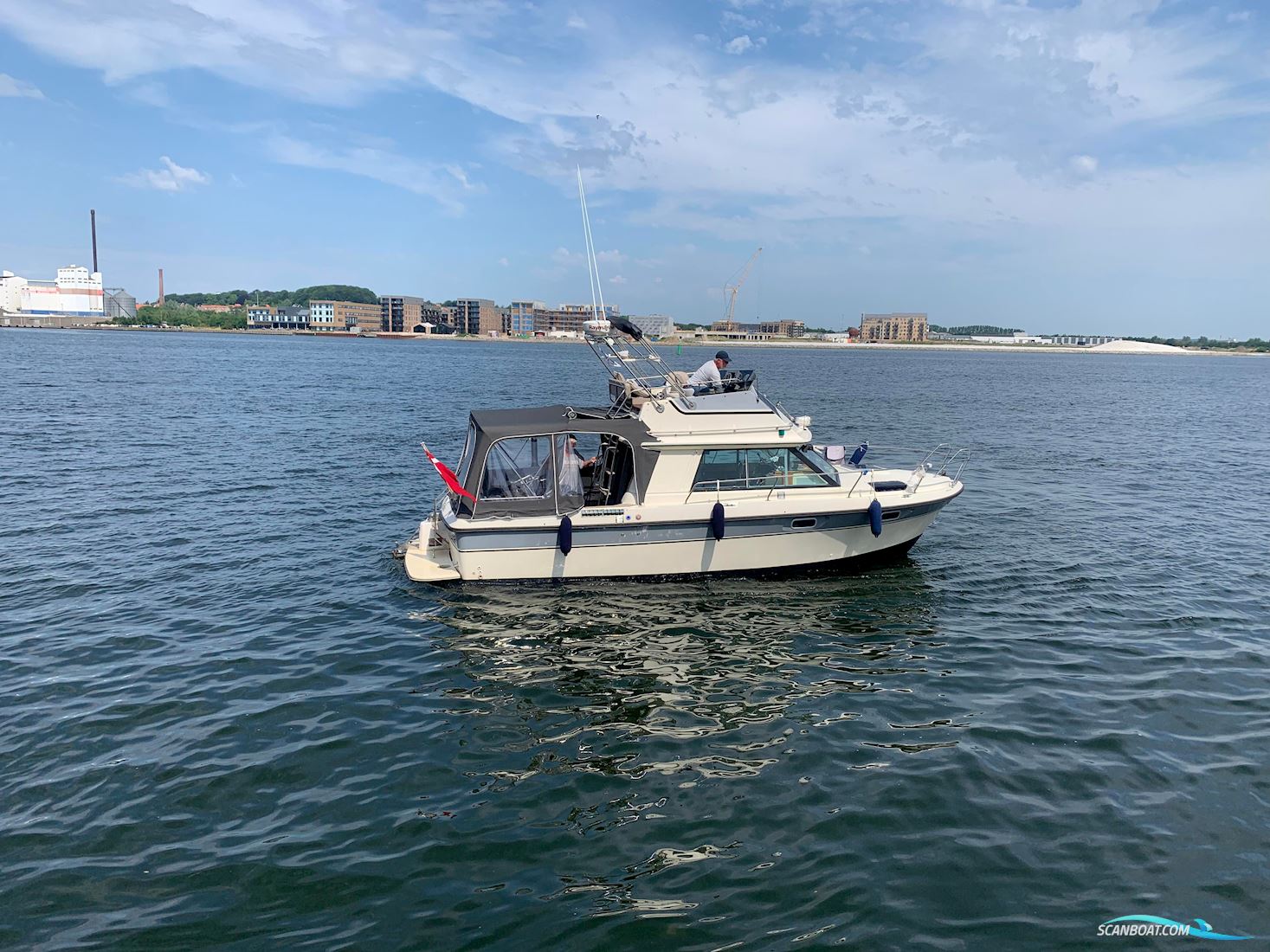 Bertram 30 Fly Motorboat 1986, with Yanmar engine, Denmark