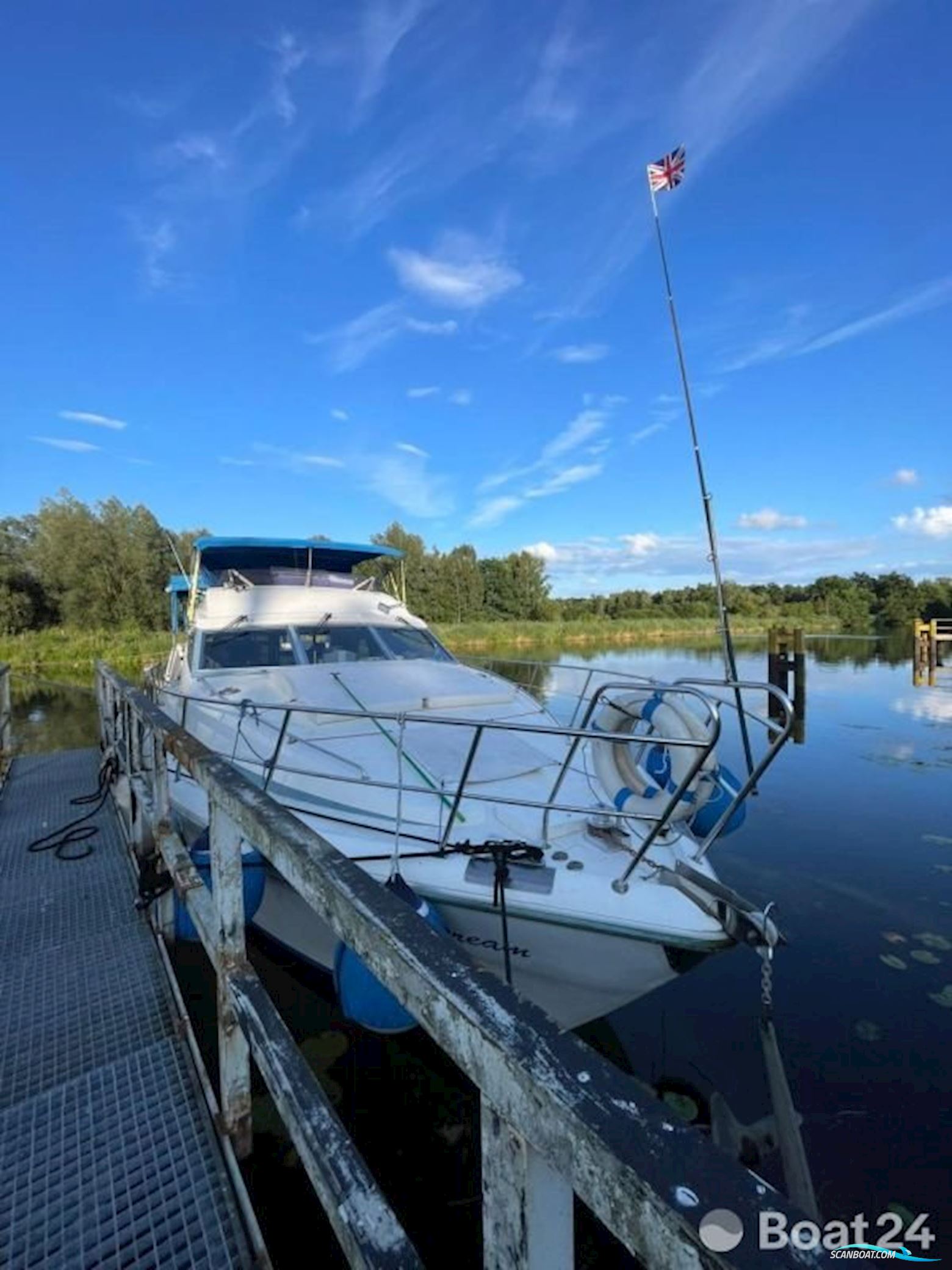 Birchwood TS 49 Motorboat 1991, with Caterpillar 3208 engine, Germany