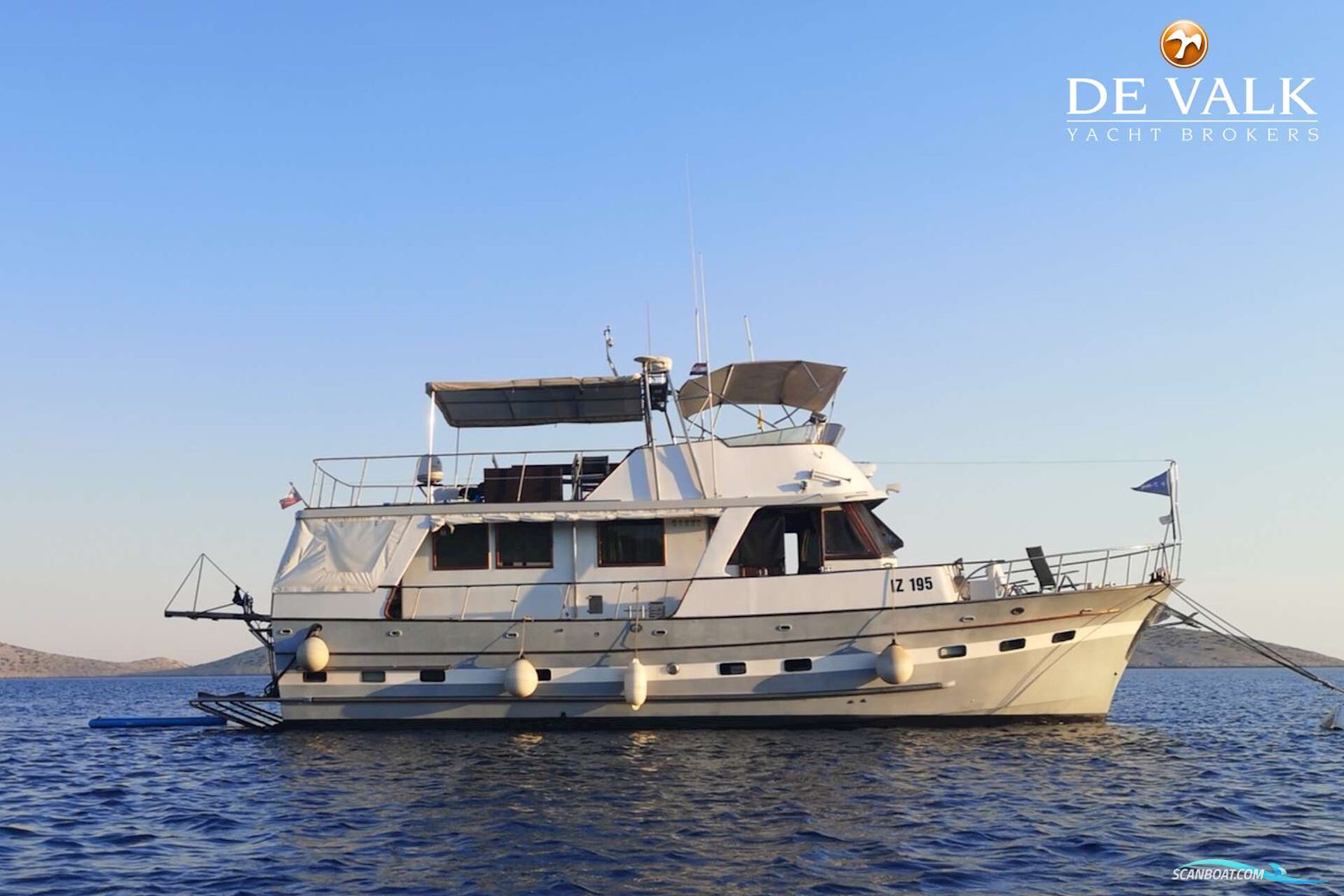 Blue Ocean 50 Motorboat 1979, with Ford Lehman engine, Croatia