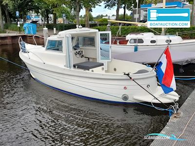Bluestar Retro Cabin 22 Motorboat 2011, with Nanni engine, The Netherlands
