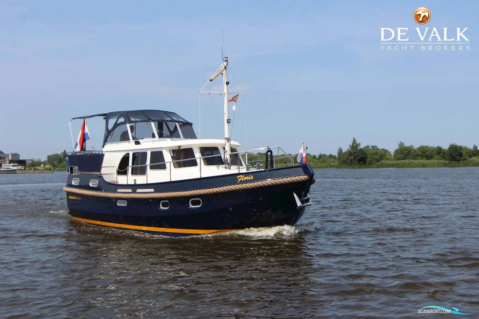 Boarncruiser 35 Classic Line Motorboat 2002, with VW TDI engine, The Netherlands