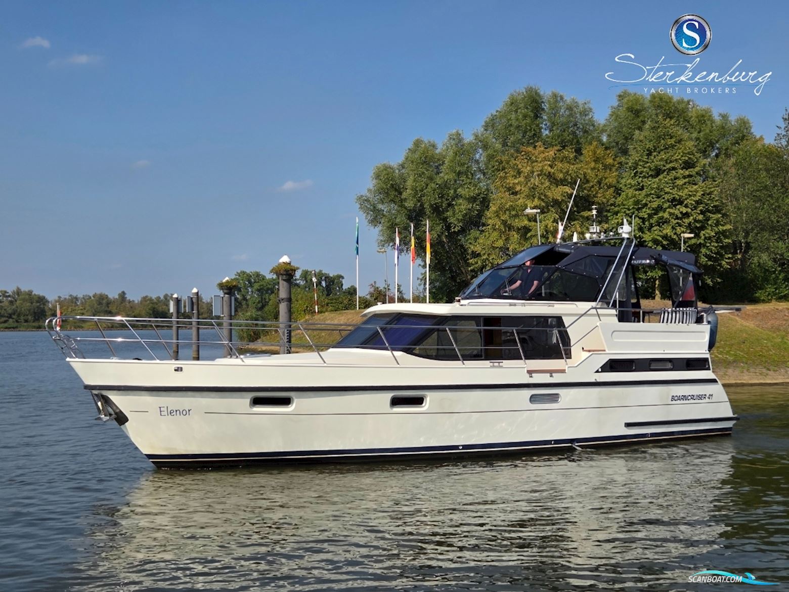 Boarncruiser 41 New Line Motorboat 2008, with Perkins engine, The Netherlands