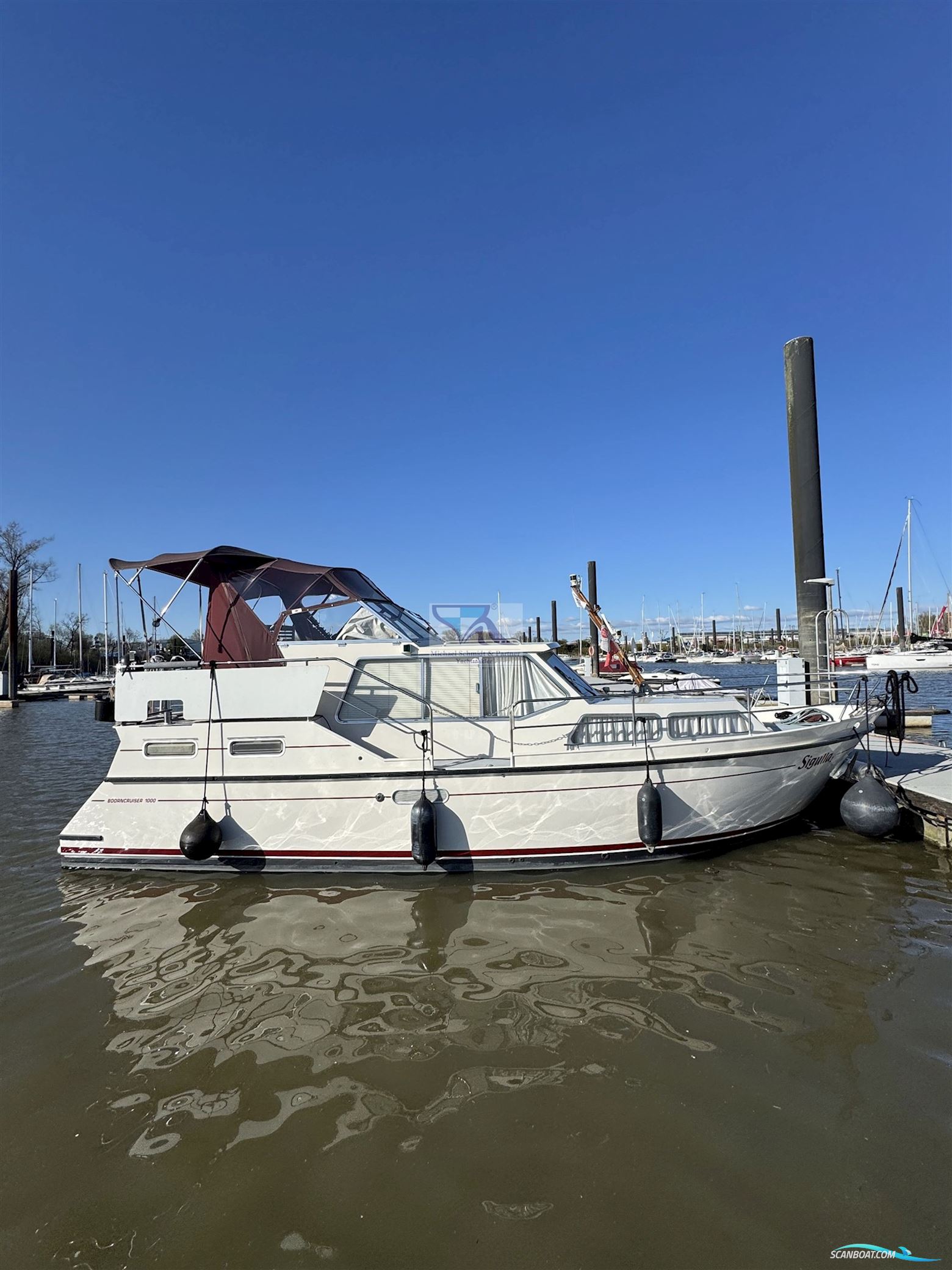 Boarnstream Yachting Boarncruiser 1000 Motorboat 1995, with Iveco 8061M12 engine, Germany