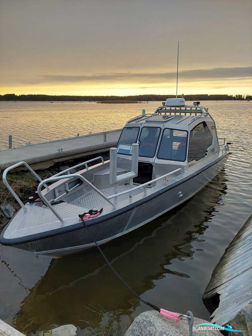 Boctec Motorboat 2017, with Mercury Verado engine, Finland