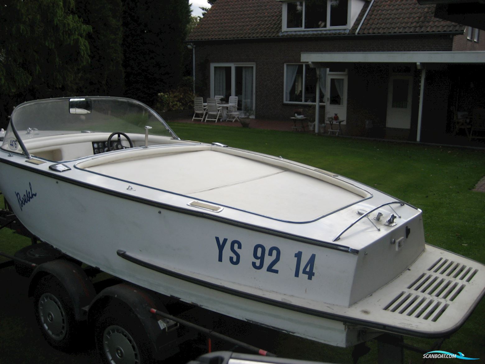 Boesch  510 Competition Motorboat 1978, with Boesch Marine engine, The Netherlands