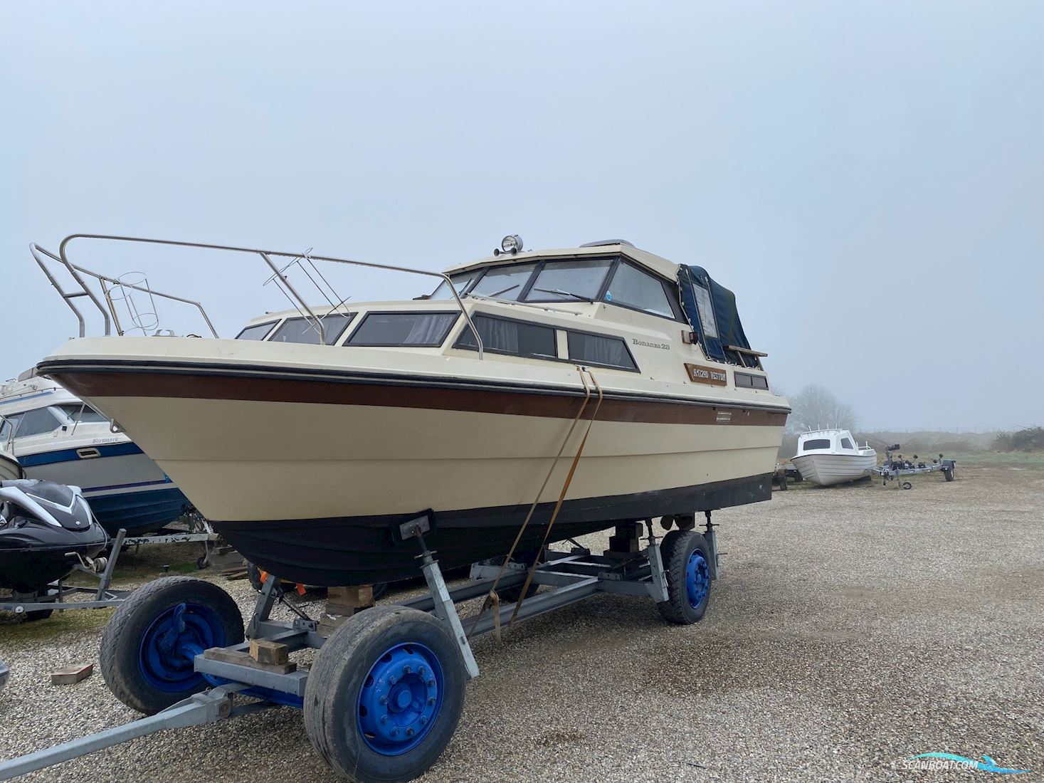 Bonanza 28 Motorboat 1986, with Saab engine, Denmark