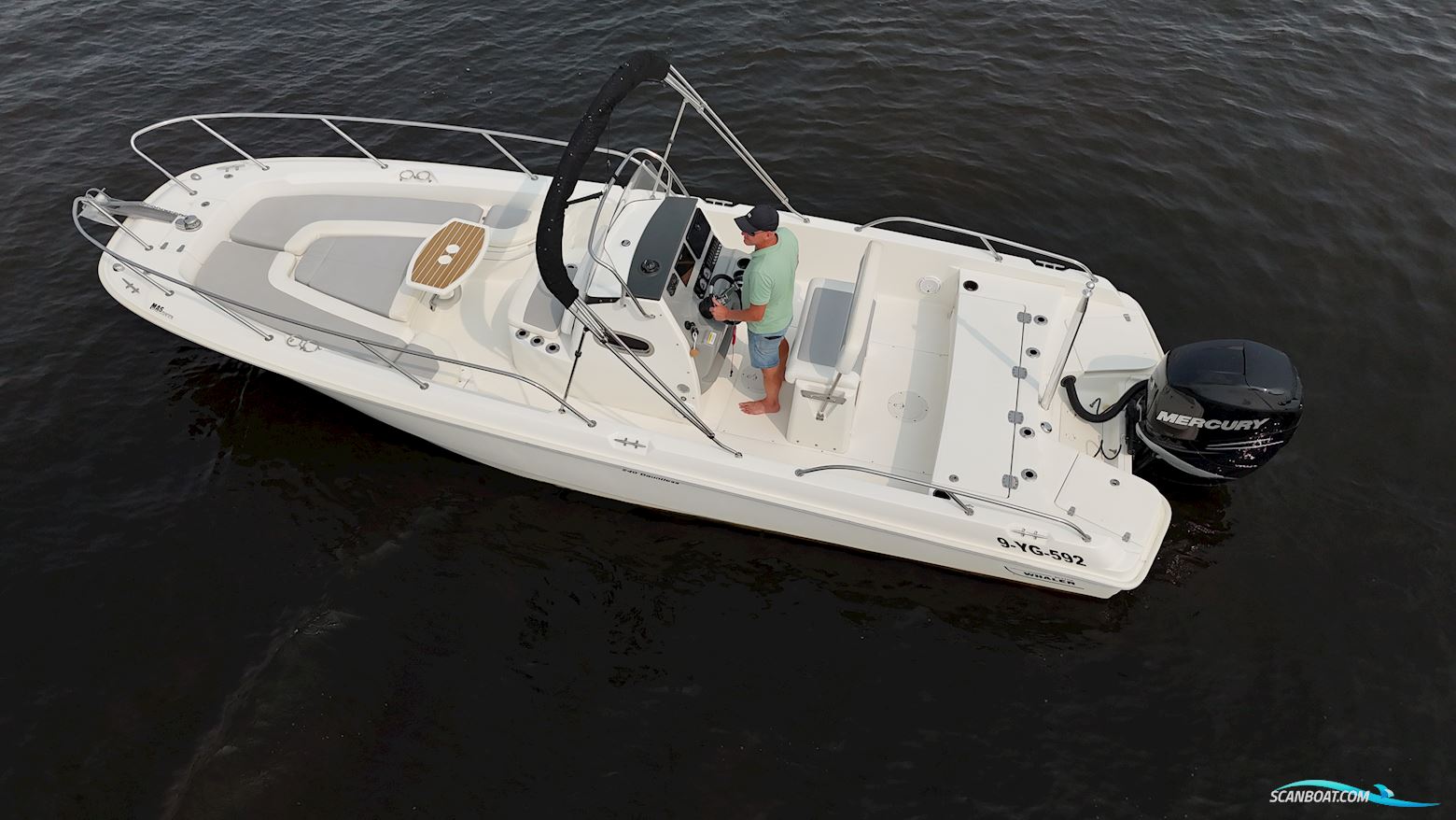 Boston Whaler 240 Dauntless Motorboat 2014, with Mercury Verado engine, The Netherlands