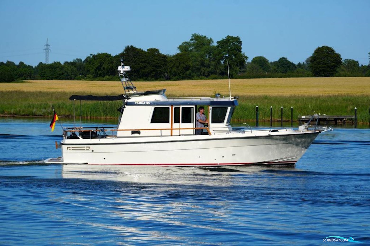 Botnia Targa 35 Motorboat 2002, with VOLVO PENTA KAD300 engine, Germany