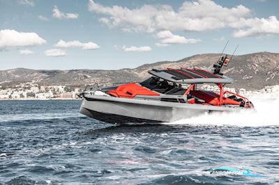 Brabus Shadow 1200 Sun-Top Motorboat 2025, with Mercury engine, Germany