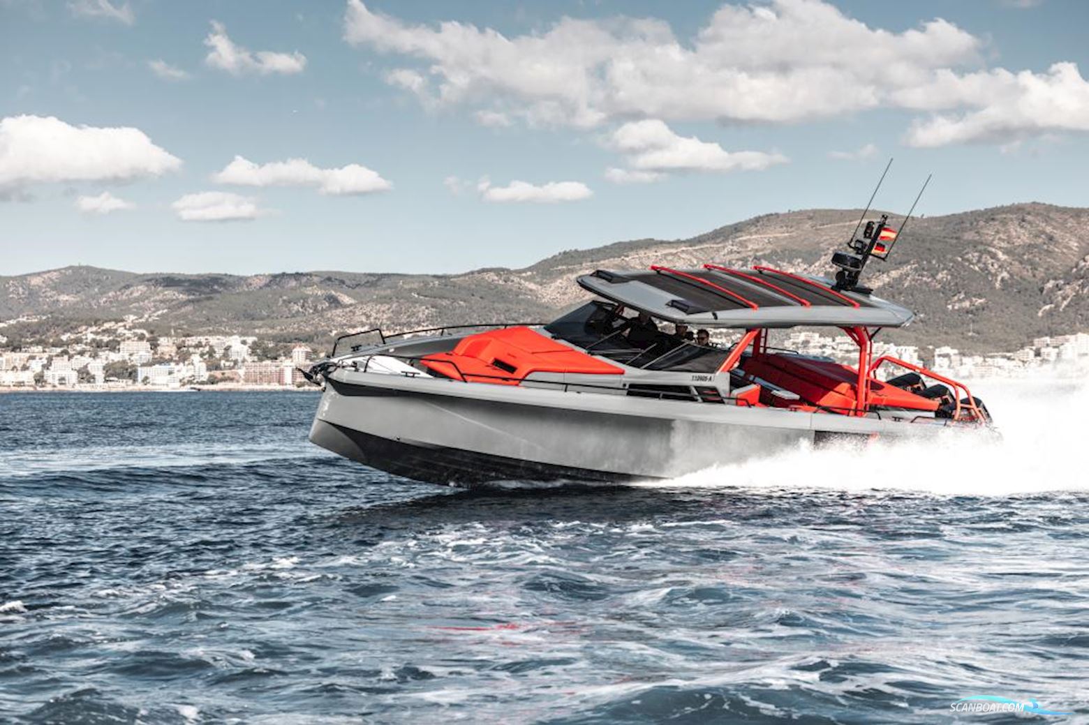 Brabus Shadow 1300 Sun-Top Motorboat 2025, with Mercury engine, Poland