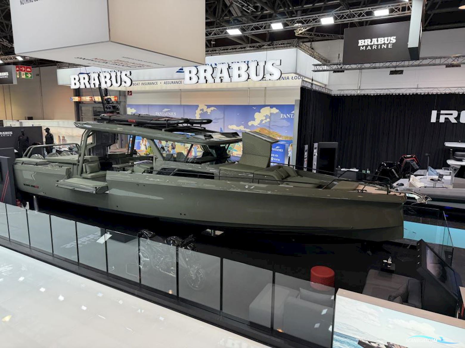 Brabus Shadow 1500 Cross Top Motorboat 2025, with Mercury engine, Germany