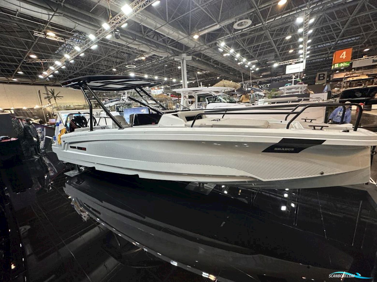Brabus Shadow 300 Motorboat 2023, with Mercury engine, Germany