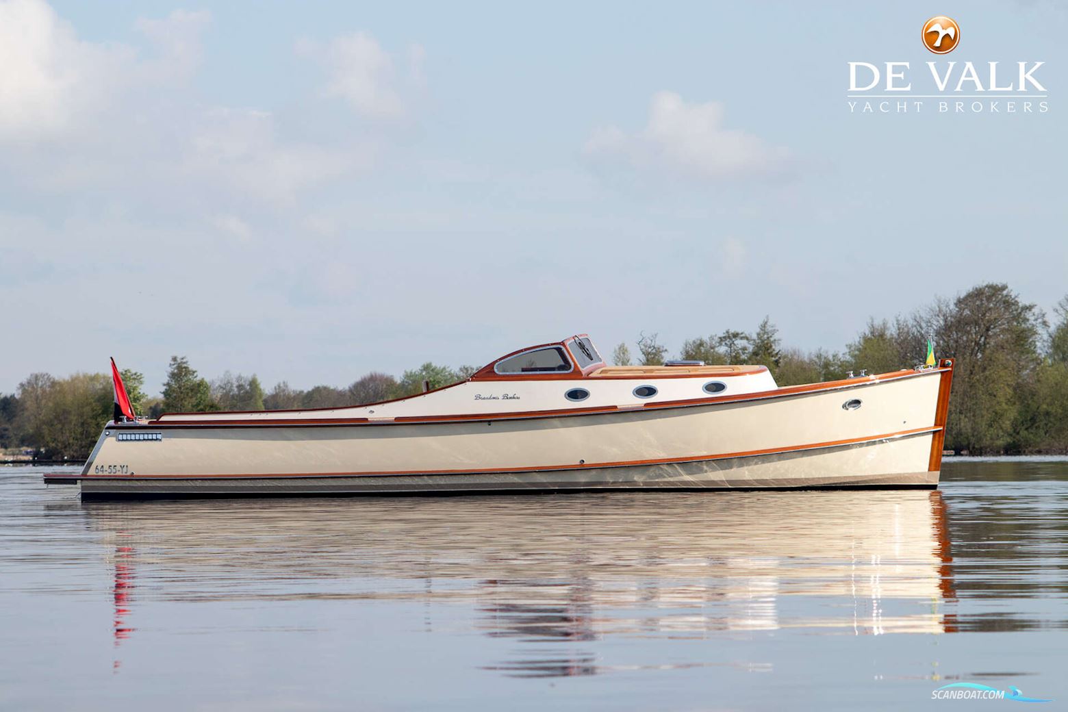 BRANDARIS Barkas 1100 Cabin Motorboat 2005, with Yanmar engine, The Netherlands