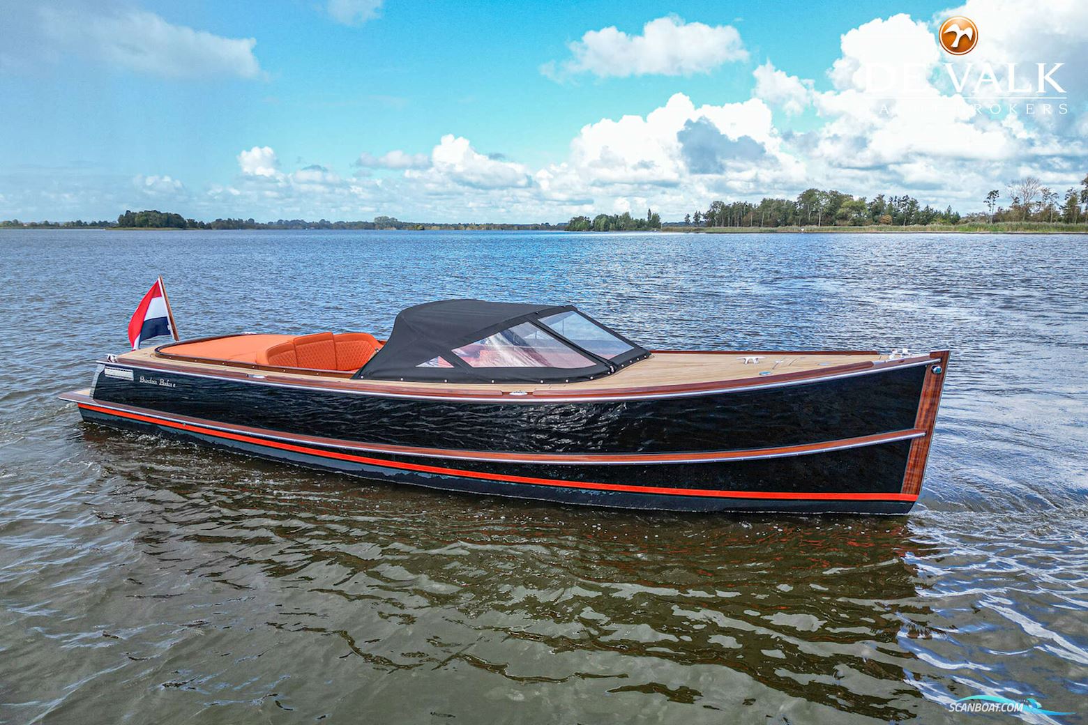 BRANDARIS Barkas 900 Hybrid - 5Kw Motorboat 2025, with Combi engine, The Netherlands