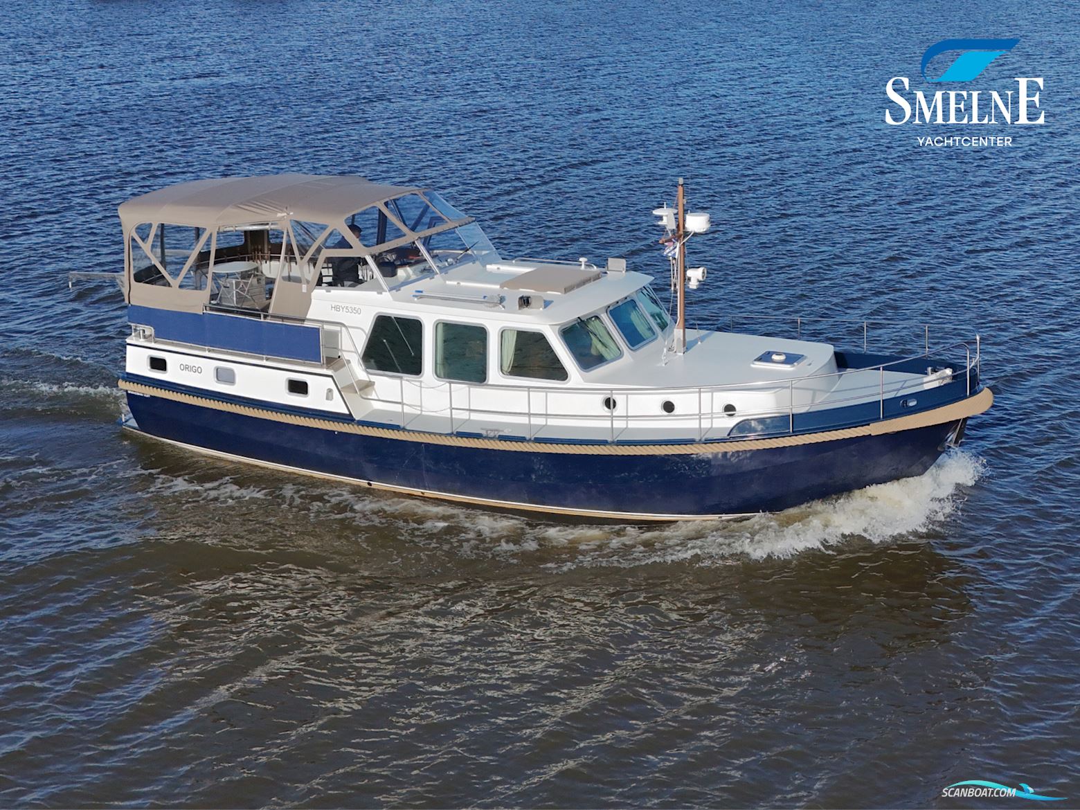 Brandsma Vlet 1200 AK Motorboat 2004, with Perkins, Sabre M92 engine, The Netherlands