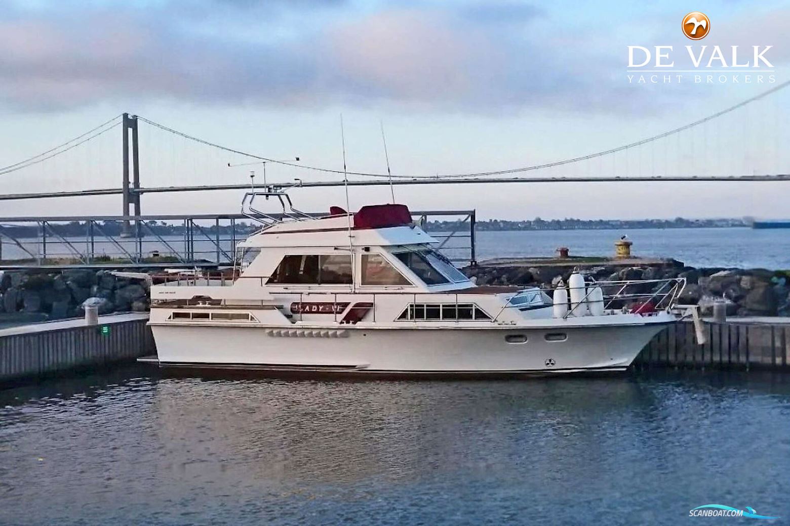 BRAUER-BUTZFLETH 41 AK FLY Motorboat 1981, with Cummins engine, The Netherlands