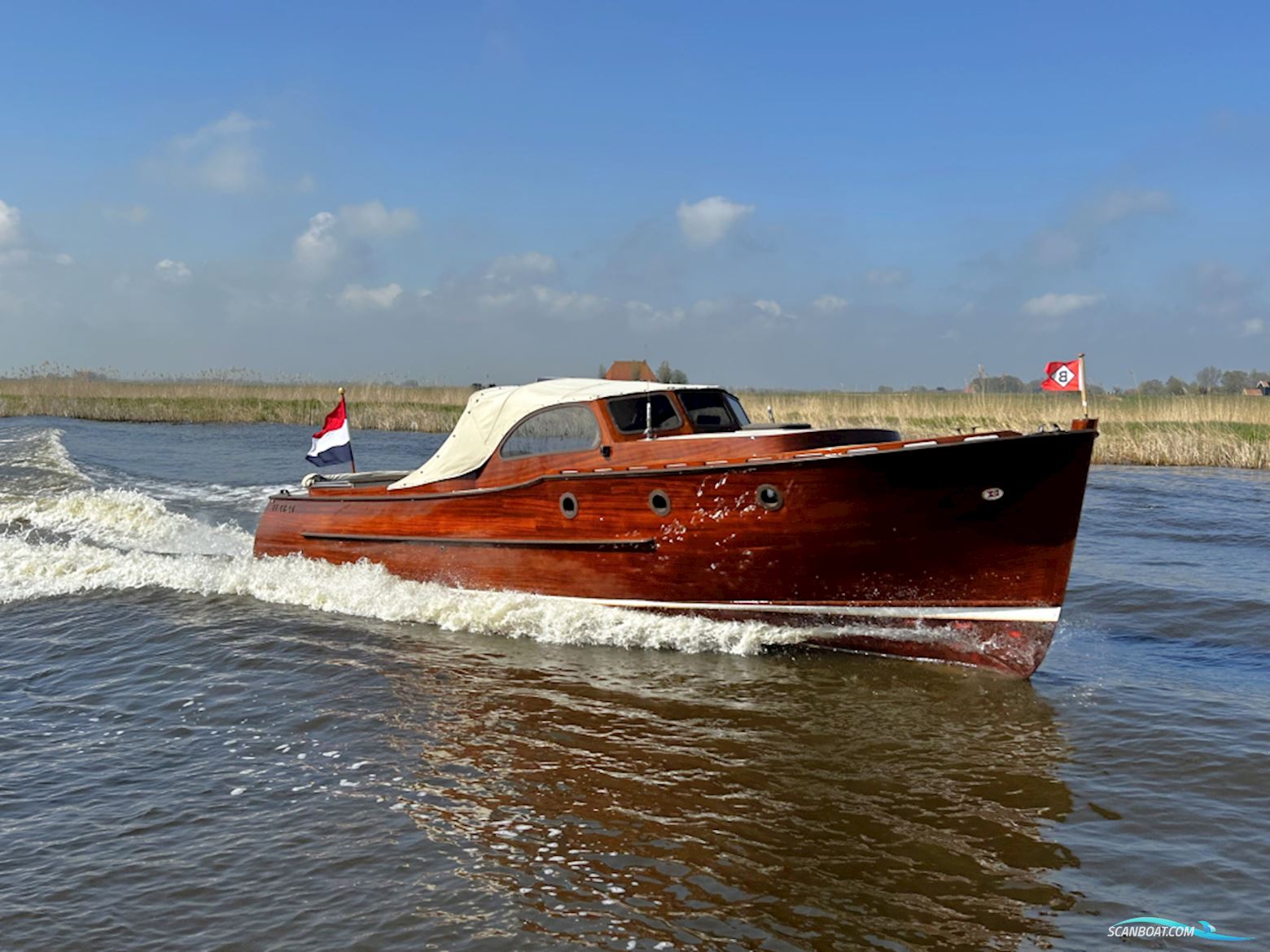 Breedendam Mtb 30 Motorboat 1999, with Yanmar engine, The Netherlands