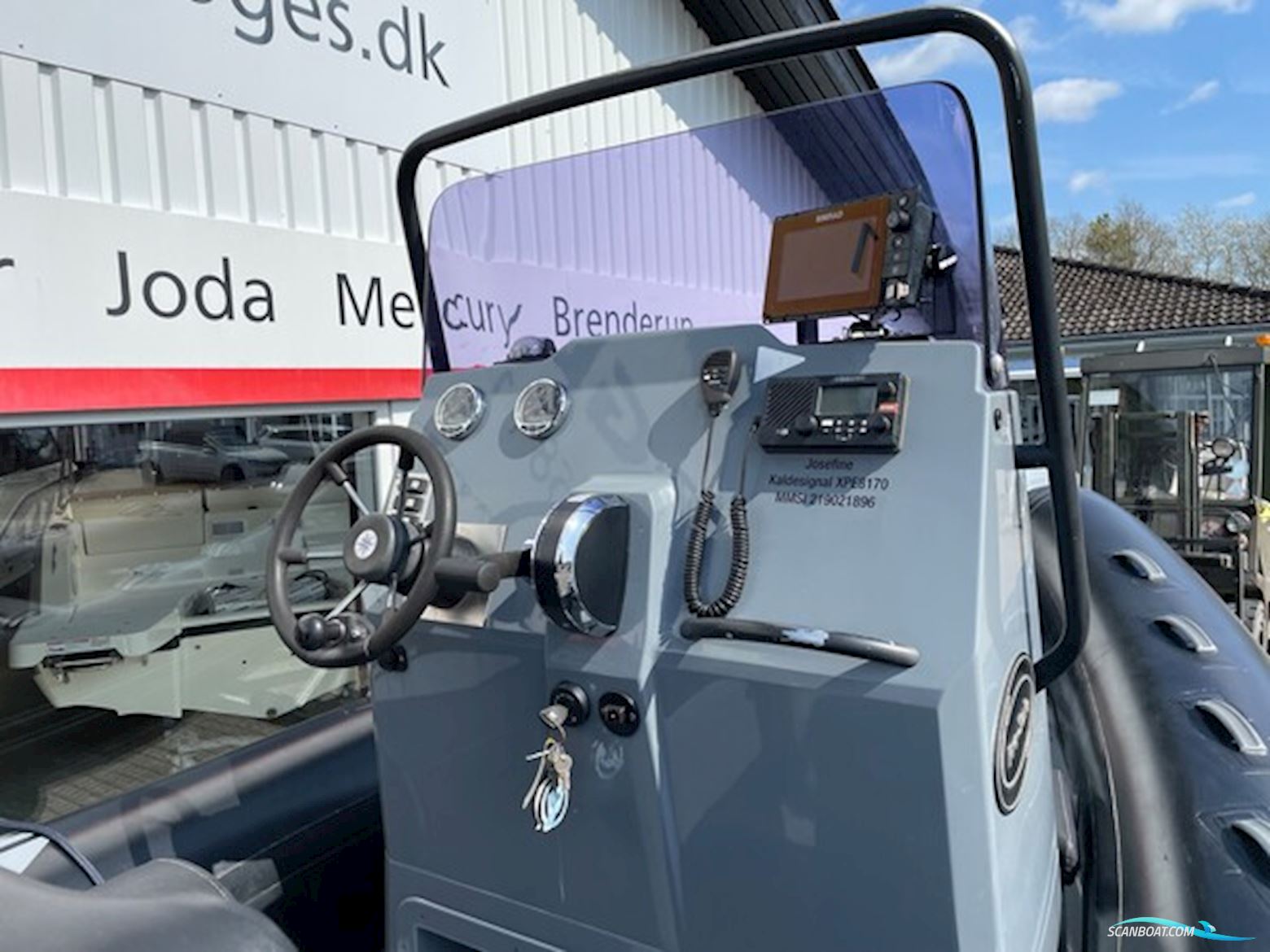 BRIG 610 RIB med F150 Mercury-EFI SeaPro 3,0L.