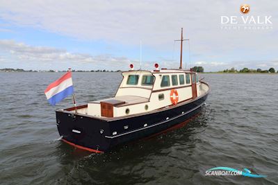 Brooke Marine Motor Yacht Motorboat 1948, with Volvo Penta engine, The Netherlands