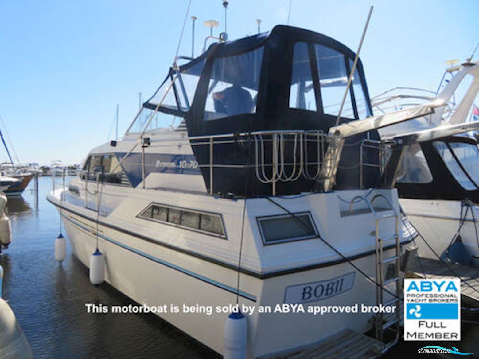 Broom 1070 Motorboat 1989, with Nanni 4.390 Tdi engine, United Kingdom
