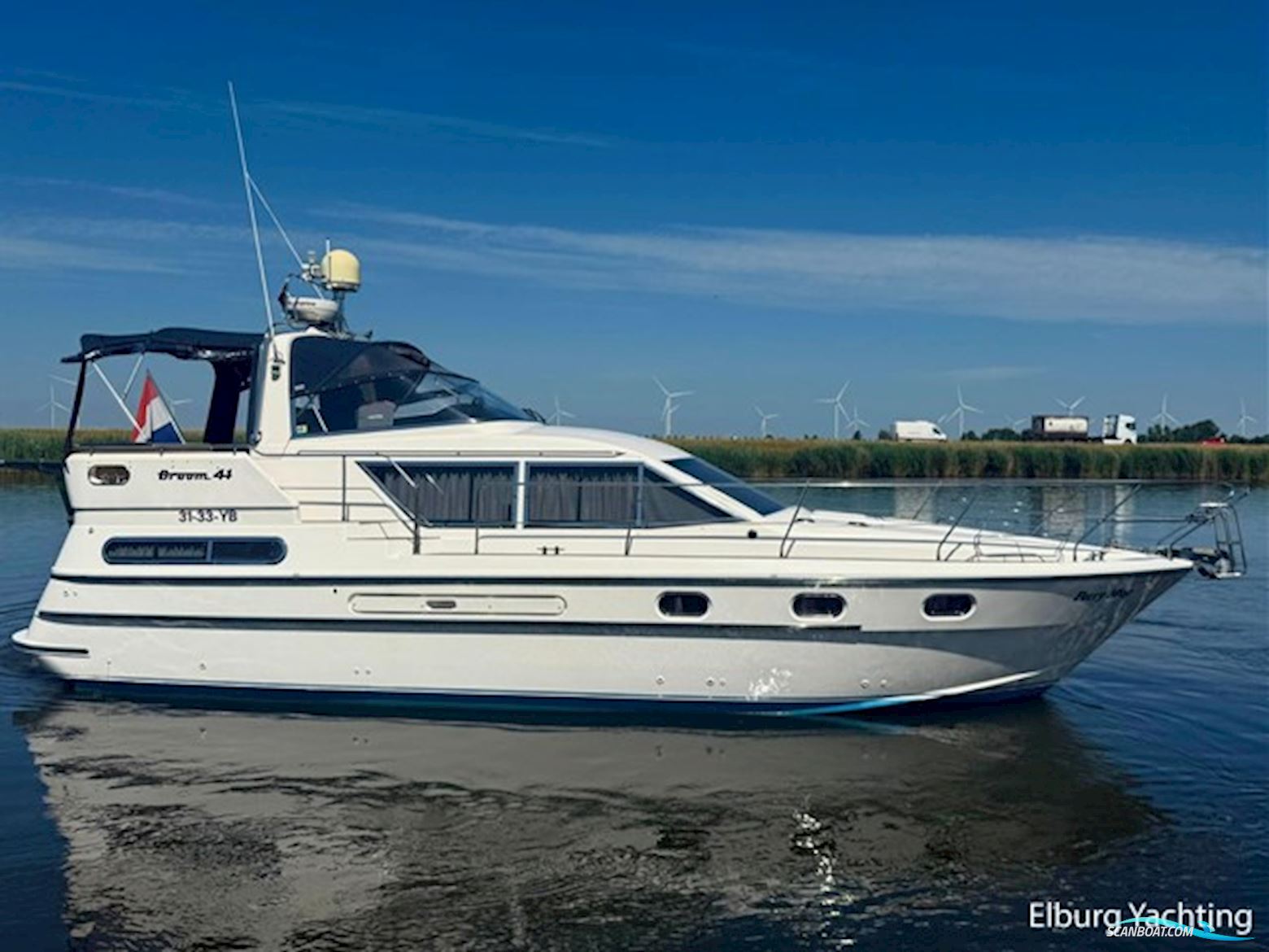 Broom 41  Motorboat 1997, The Netherlands