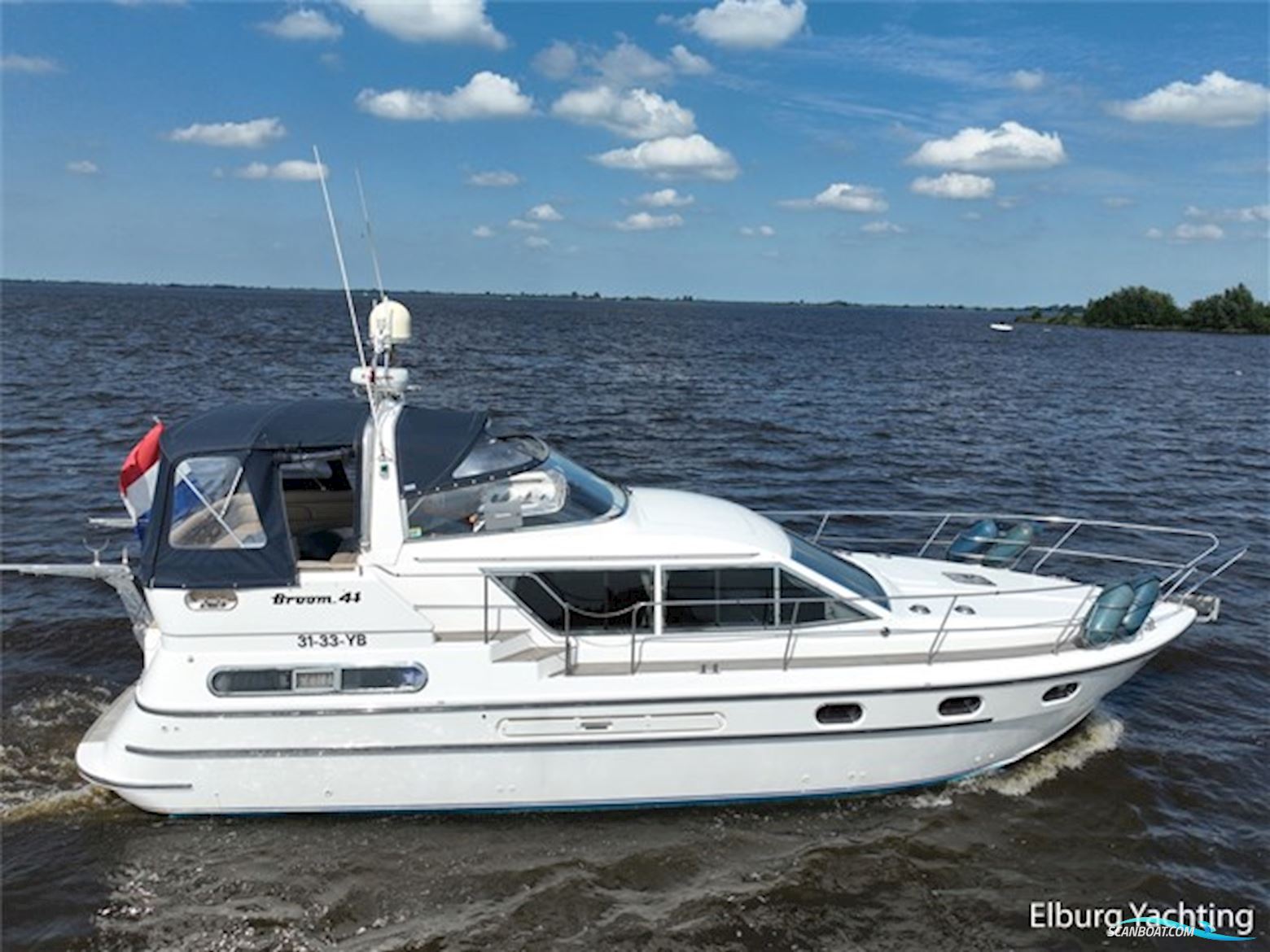 Broom 41 Motorboat 1997, The Netherlands