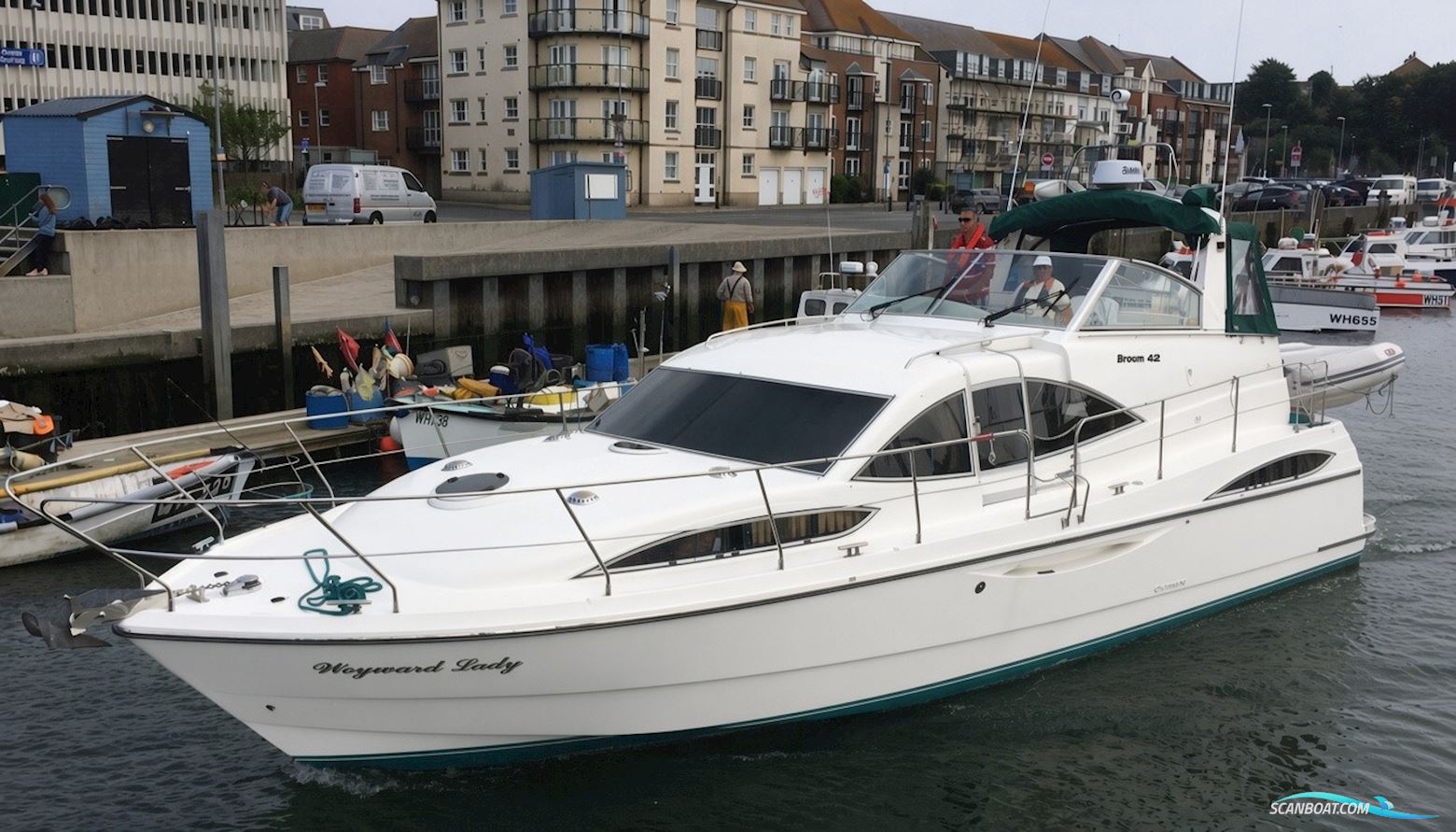 Broom 42 CL Motorboat 2003, with Yanmar engine, United Kingdom