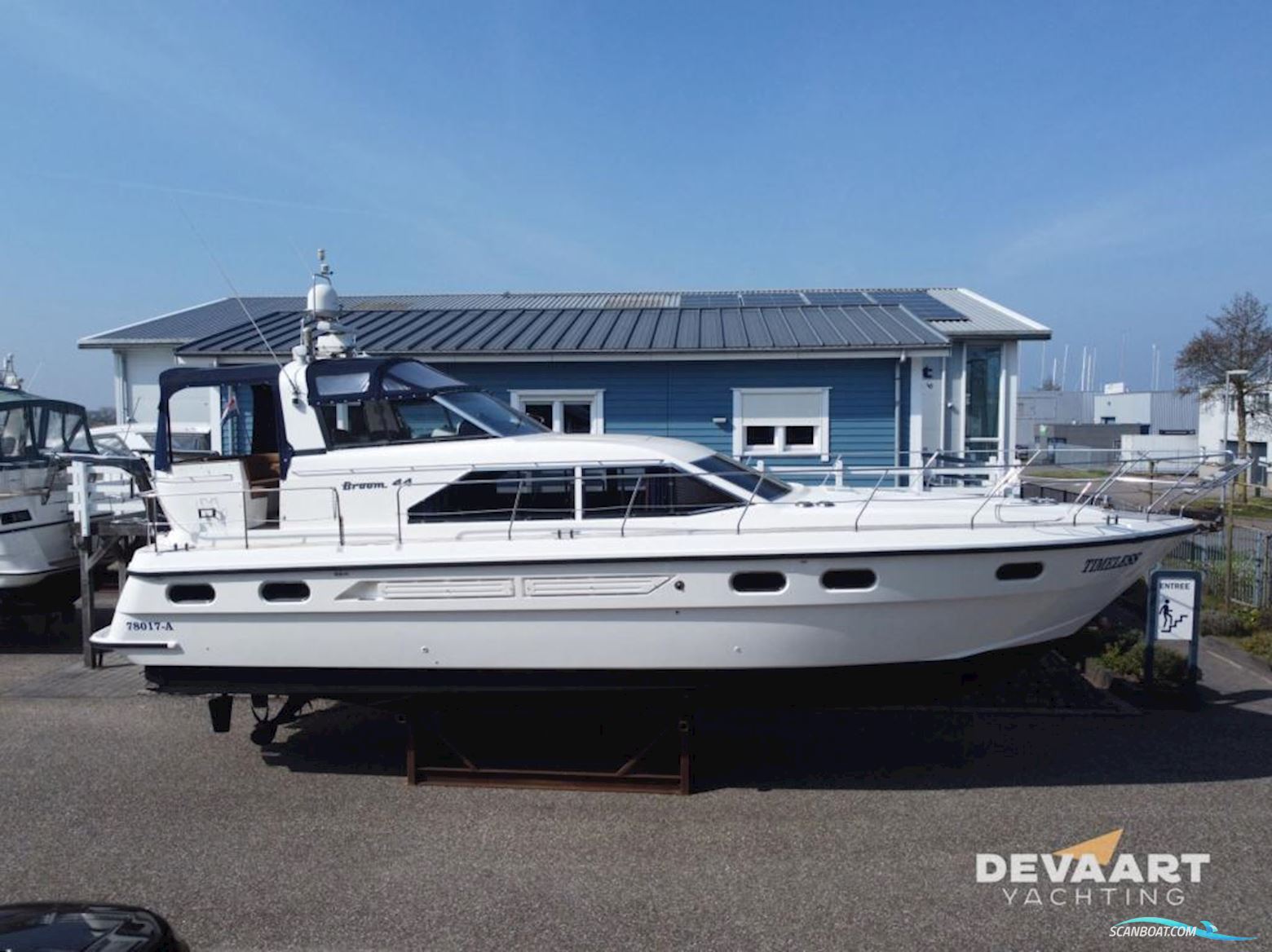 Broom 44 Motorboat 1995, with Volvo Penta TAMD 72A engine, The Netherlands