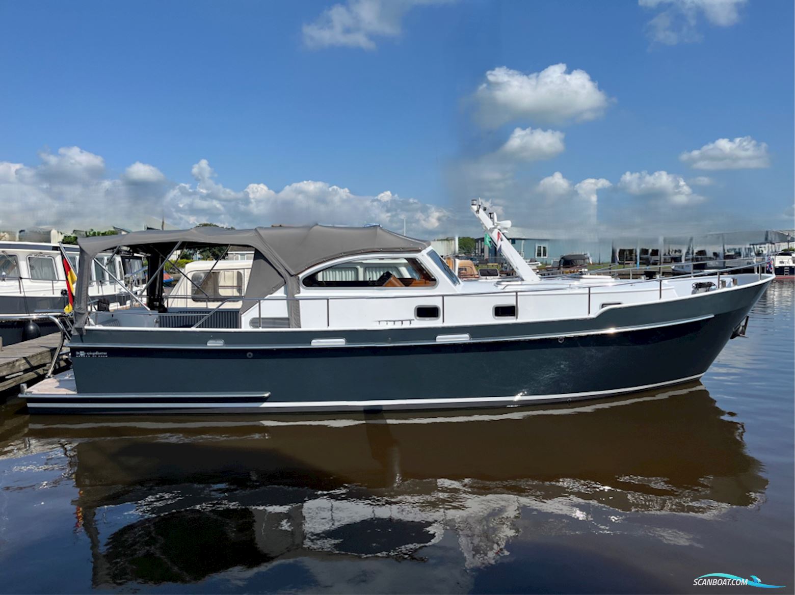 Bruijs Spiegelkotter Cabrio 1150 Motorboat 2012, with Vetus Deutz engine, The Netherlands