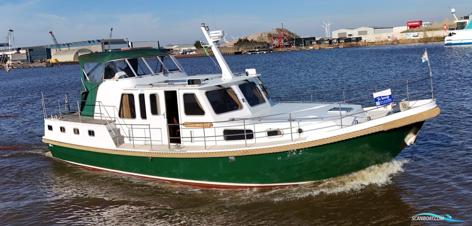 Bruijs Vlet 12.70 AK Cabrio Motorboat 1998, with VW engine, The Netherlands