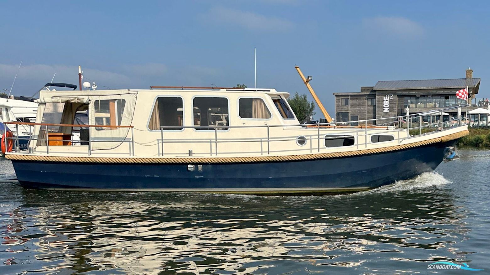 Bruijs Vlet10.65 OK Motorboat 1998, with Lombardini engine, The Netherlands