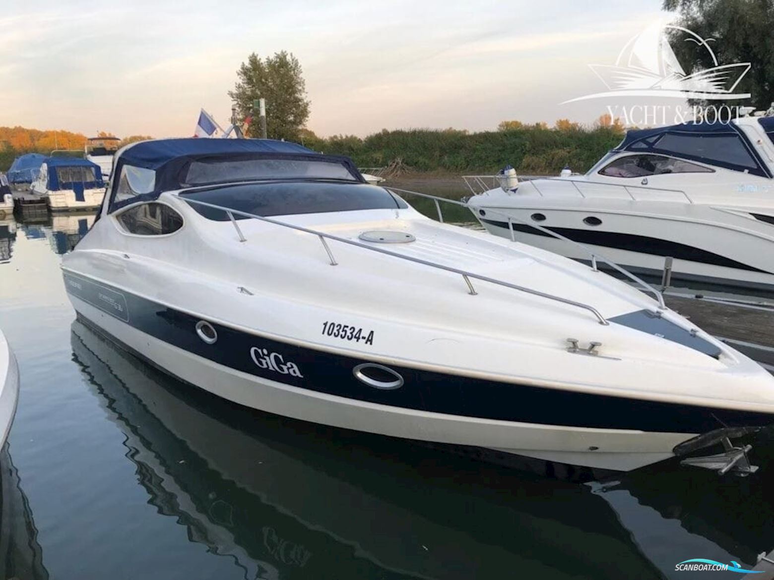 BRUNO ABBATE Primatist G36 Motorboat 1998, with Volvo Penta engine, Germany