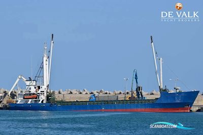 Bulk Cargo Ship 63 m Motorboat 1977, with DEUTCH engine, Greece